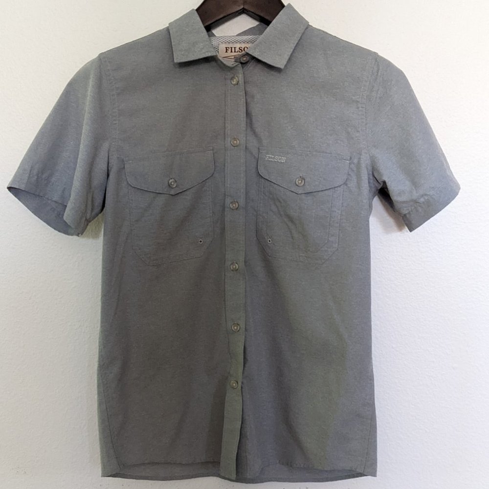 Filson womens feather cloth shirt